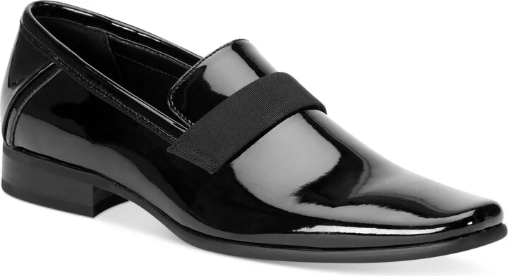 Calvin Klein Men's Bernard Patent Slip-on Loafer