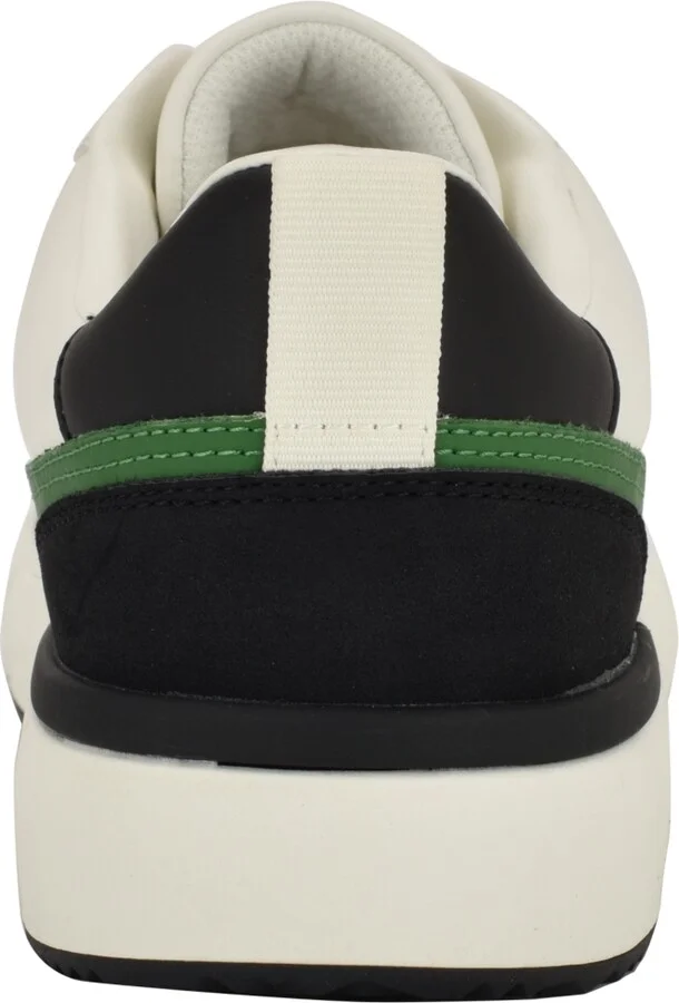 Calvin Klein Men's Blayne Casual Lace-Up Sneakers - Black/Green - Image 4