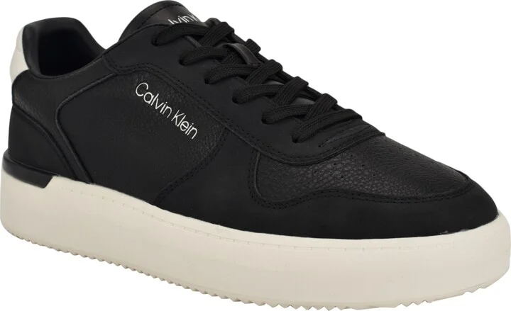 Calvin Klein Men's Brayton Casual Lace Up Sneakers