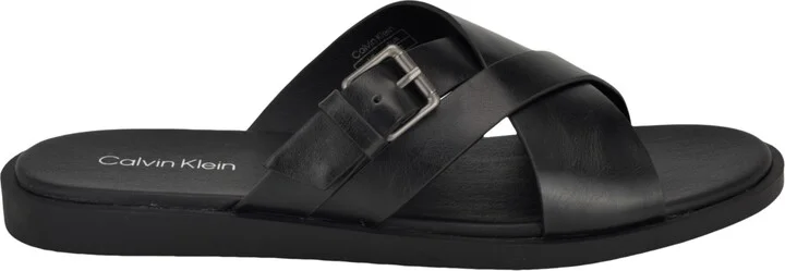 Calvin Klein Men's Elon Casual Slip-On Flat Sandals - Image 2