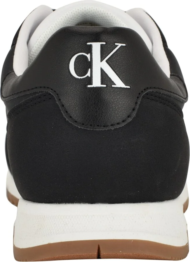 Calvin Klein Men's Galent Casual Lace Up Sneakers - Black, White - Image 3