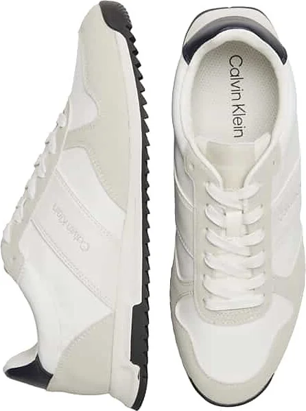 Calvin Klein Men's Granit Lace-up Sneakers Gray