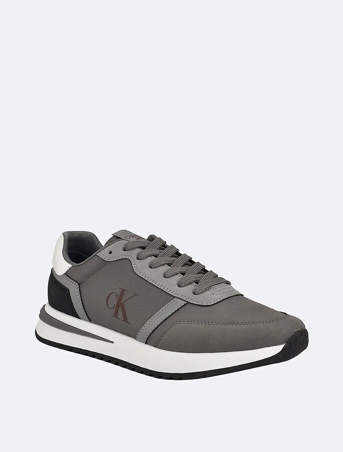 Calvin Klein Men's Men's Picio Monogram Logo Sneaker