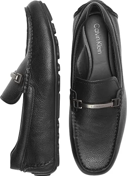 Calvin Klein Men's Otilis Bit Loafers Black