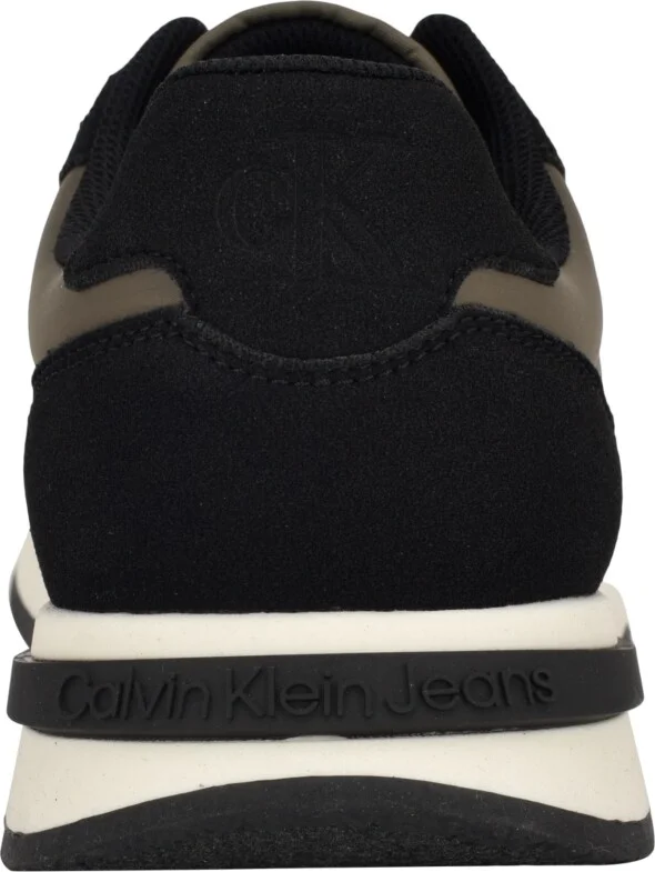 Calvin Klein Men's Phino Lace-Up Casual Sneakers - Light Grey/White/Blue - Image 7