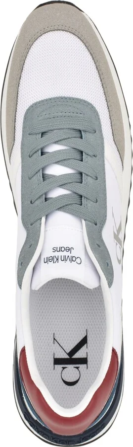 Calvin Klein Men's Picio Lace Up Casual Sneakers - Medium Blue/White Multi - Image 8