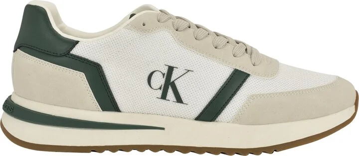 Calvin Klein Men's Picio Lace Up Casual Sneakers - Medium Blue/White Multi - Image 10