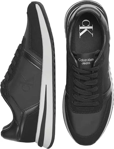 Calvin Klein Men's Picio Lace-up Sneakers Black
