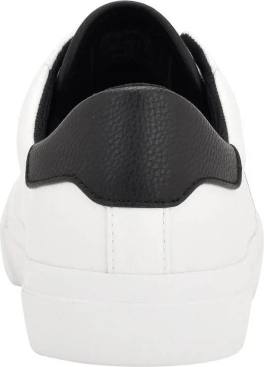 Calvin Klein Men's Rex Lace-Up Slip-On Sneakers - White, Navy - Image 3