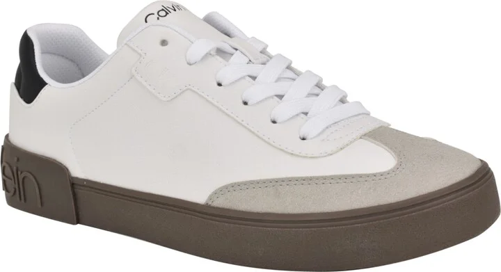 Calvin Klein Men's Romal Lace-Up Casual Sneakers