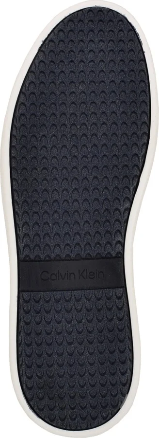Calvin Klein Men's Waclon Lace-Up Casual Sneakers - Dark blue, Ivory - Image 5