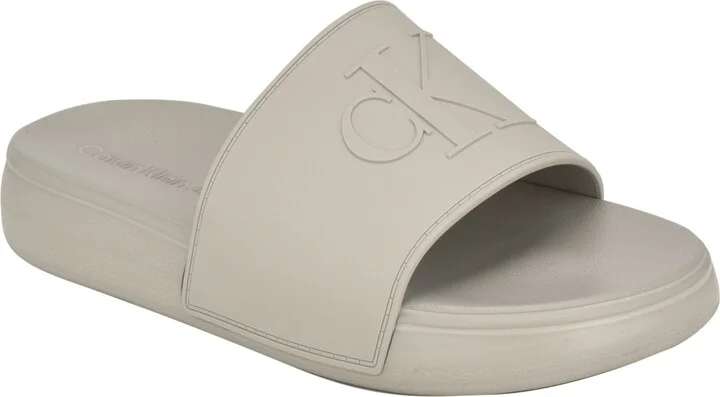 Calvin Klein Men's Wiston Pool Slip-On Flat Slides