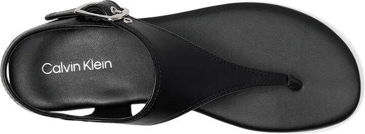 Calvin Klein Moraca Women's Sandals Black : 7.5 M, Synthetic - Image 2