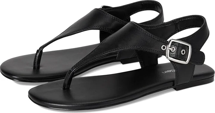Calvin Klein Moraca Women's Sandals Black : 7.5 M, Synthetic