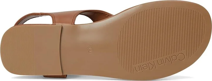 Calvin Klein Moraca Women's Sandals Dark Natural : 6.5 M, Synthetic - Image 3