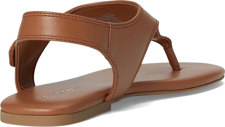 Calvin Klein Moraca Women's Sandals Dark Natural : 6.5 M, Synthetic - Image 4