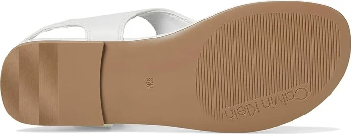 Calvin Klein Moraca Women's Sandals White : 9 M, Synthetic - Image 3