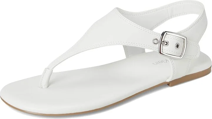 Calvin Klein Moraca Women's Sandals White : 9 M, Synthetic - Image 5