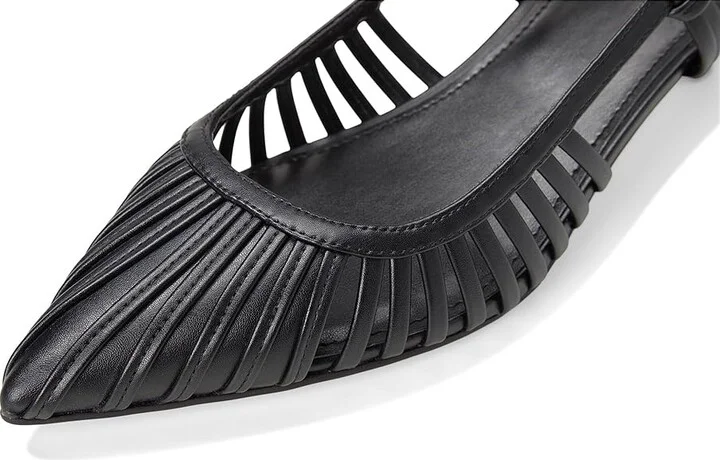 Calvin Klein Movella High Women's Heels Black : 7 M, Leather - Image 7