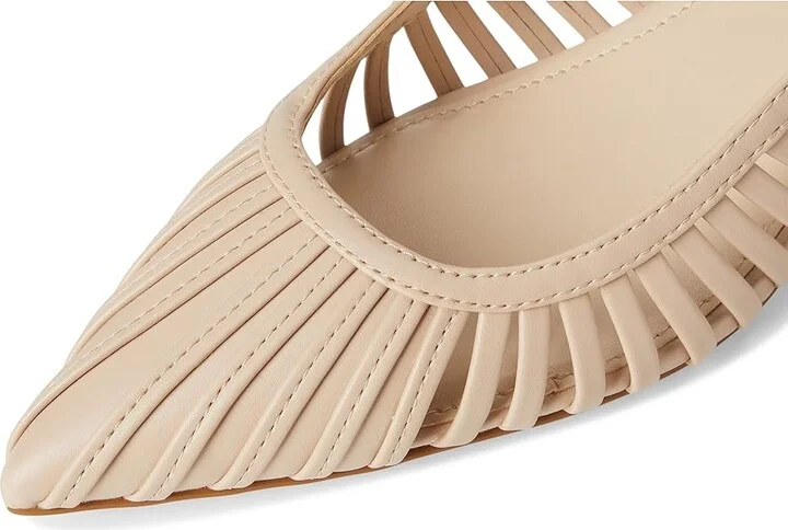 Calvin Klein Movella High Women's Heels Light Natural : 9.5 M, Leather - Image 7