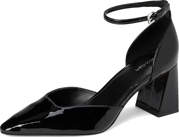 Calvin Klein Nalene Women's Shoes Black Patent : 5 M, Synthetic - Image 5