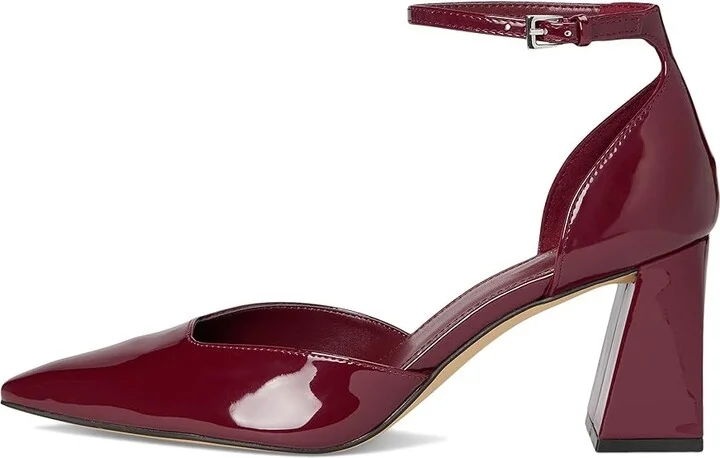 Calvin Klein Nalene Women's Shoes Dark Red Patent : 8 M, Synthetic - Image 6
