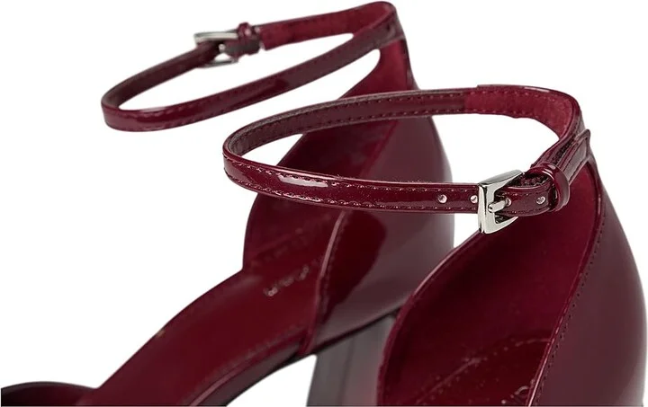 Calvin Klein Nalene Women's Shoes Dark Red Patent : 8 M, Synthetic - Image 7