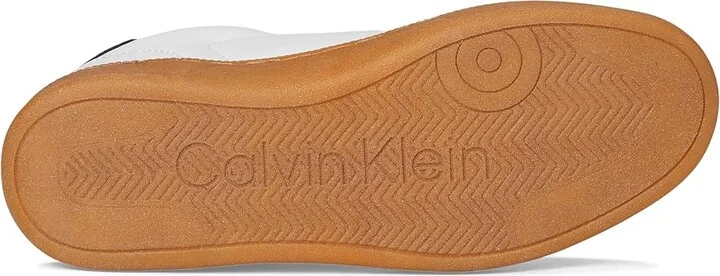 Calvin Klein Narissa Women's Slide Shoes White/Black : 10 M, Synthetic - Image 3