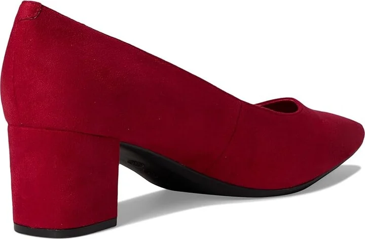 Calvin Klein Natalia Women's Dress Sandals Medium Red : 5 M, Synthetic - Image 4