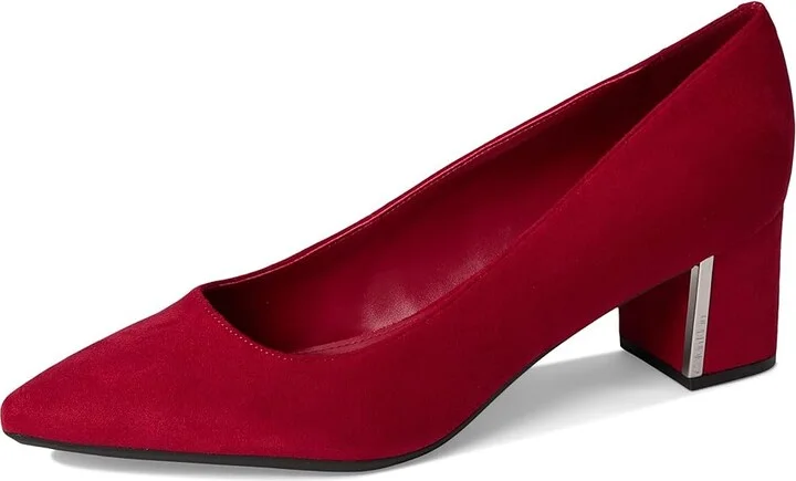 Calvin Klein Natalia Women's Dress Sandals Medium Red : 5 M, Synthetic - Image 5