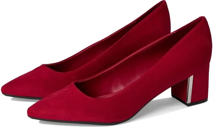 Calvin Klein Natalia Women's Dress Sandals Medium Red : 5 M, Synthetic