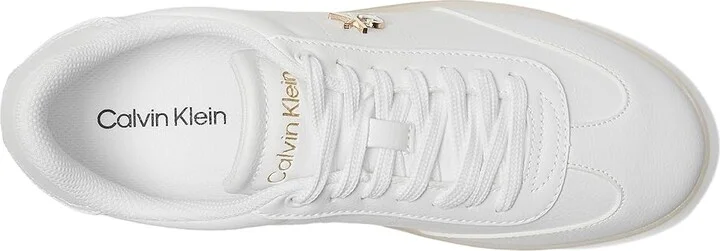 Calvin Klein Nicala Women's Shoes White : 7.5 M, Faux Leather - Image 2