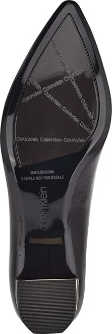 Calvin Klein Nita Women's Shoes Black 1 : 5 M, Leather - Image 3