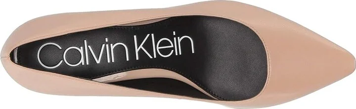Calvin Klein Nita Women's Shoes Desert Sand 1 : 7.5 M, Leather - Image 2
