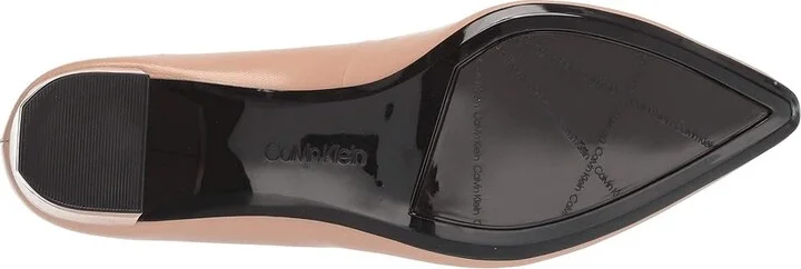 Calvin Klein Nita Women's Shoes Desert Sand 1 : 7.5 M, Leather - Image 3