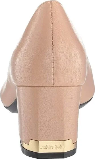 Calvin Klein Nita Women's Shoes Desert Sand 1 : 7.5 M, Leather - Image 4