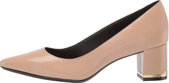 Calvin Klein Nita Women's Shoes Desert Sand 1 : 7.5 M, Leather - Image 6