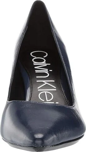 Calvin Klein Nita Women's Shoes Navy : 6 M, Leather - Image 5