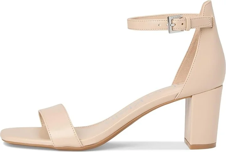Calvin Klein Nolene Women's Sandals Light Natural : 8 M, Faux Leather - Image 6