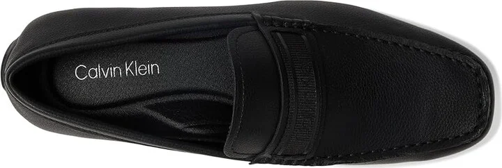 Calvin Klein Oliver Men's Shoes Black 1 : 8 M, Leather/Textile - Image 2
