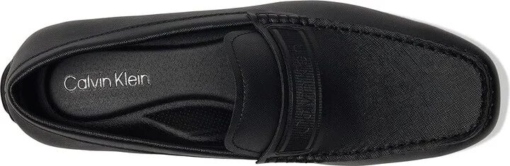 Calvin Klein Oliver Men's Shoes Black : 10.5 M, Leather/Textile - Image 2