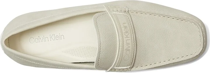 Calvin Klein Oliver Men's Shoes Light Grey : 12 M, Leather/Textile - Image 2