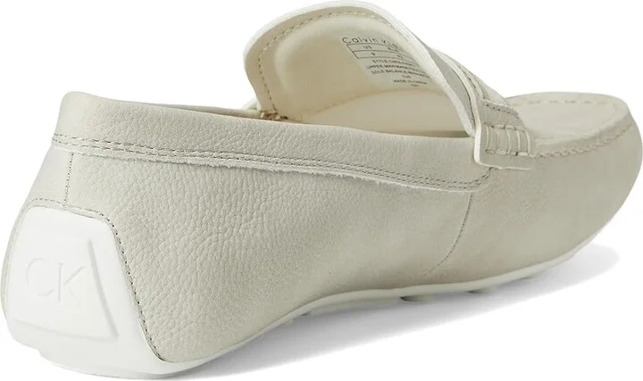 Calvin Klein Oliver Men's Shoes Light Grey : 12 M, Leather/Textile - Image 4