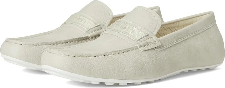 Calvin Klein Oliver Men's Shoes Light Grey : 12 M, Leather/Textile