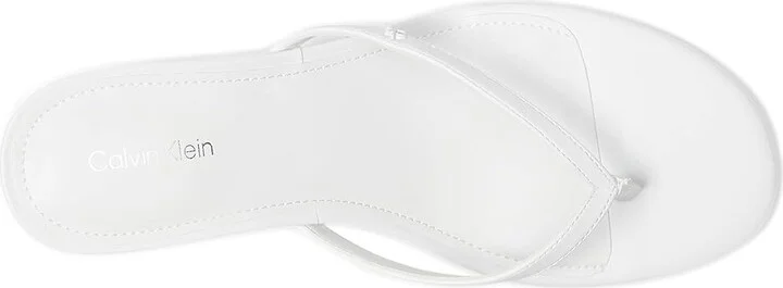 Calvin Klein Opelle Women's Sandals White : 8.5 M, Faux Leather - Image 2