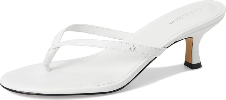 Calvin Klein Opelle Women's Sandals White : 8.5 M, Faux Leather - Image 5