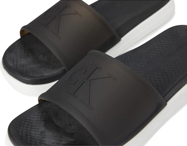 Calvin Klein Peari Women's Sandals Black : 5 M, Synthetic - Image 7
