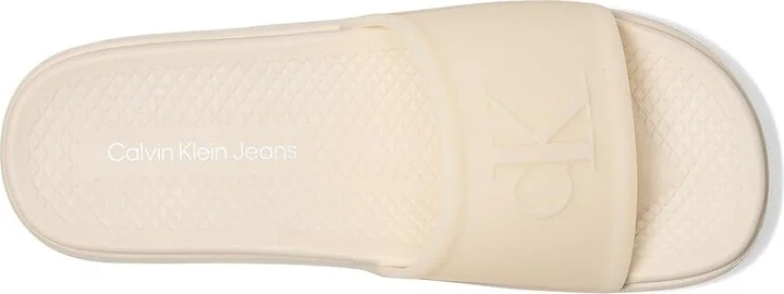 Calvin Klein Peari Women's Sandals Light Natural : 6 M, Synthetic - Image 2