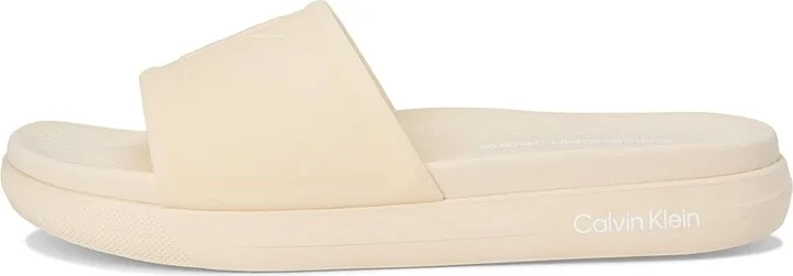 Calvin Klein Peari Women's Sandals Light Natural : 6 M, Synthetic - Image 6