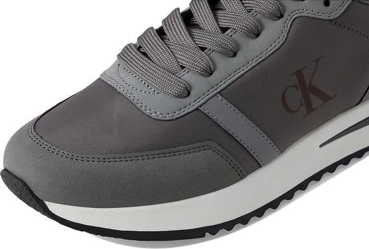 Calvin Klein Picio Men's Lace-up Boots Dark Grey : 12 M - Image 7